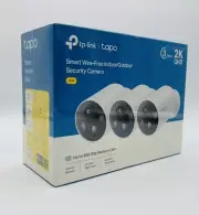 TP-Link - Tapo Wire-Free Indoor/Outdoor Security Cameras (3 Pack / White)