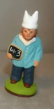 NEW The schoolboy, 7 cm Santons Didier from France