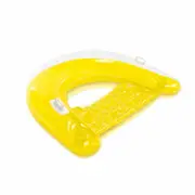 Sit Float Mat Seat Inflatable Raft Swimming Pool Lounge Colors May Vary