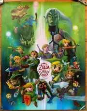Club Nintendo 2011 The Legend of Zelda 25th Anniversary Poster