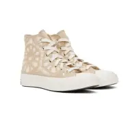 NEW Converse Off-White & Beige Chuck 70 Hi Sneakers Size 8 Women's A05005C