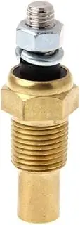 Sensor 1/8 NPT Temperature Temp Sensor Water Oil Unit Sender Gauge Electric Sender VDO (Color : Gold)