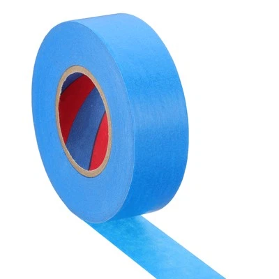 Colored Masking Tape 1" x 55 Yards, Color Code Labeling Tape, Blue