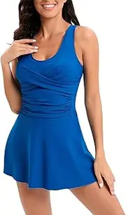 [Generic] American Bikini Plus Size Swimsuit Tankini Swimsuit Two Set Tank Top Gepolstert