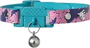 Botanicals Fern Cat Collar. Award Winning. Hypoallergenic, Quick Release Breakaway, Comfy & Soft. Vet Approved. Other Styles Available