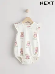 White I Love My Mummy Baby Bloomer Romper (E84783) | $13 - $18