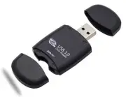 USB 3.0 SD Card Reader, High Speed USB 3.0 Memory SD TF Card Reader for SDXC,...