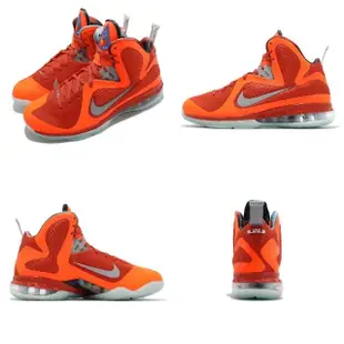 【NIKE 耐吉】籃球鞋 LeBron IX 9代 Big Bang 男鞋 明星賽 籃球鞋 LBJ 復刻 橘 銀(DH8006-800)