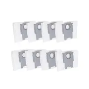 8Pcs Dust Bags Replacement for S8+ /S8 Pro Ultra / S7 MaxV Ultra / Q5 / Q5+ / + / Max+ Vacuum Clean