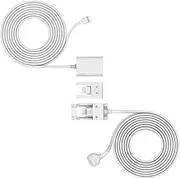 Ring Indoor/Outdoor Power Adaptor (USB-C) for Spotlight Cam Plus, Spotlight Cam Pro - White