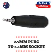 2.5MM PLUG TO 3.5MM SOCKET STEREO ADAPTOR PA3532
