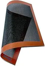 Silicone Bread Baking Mat Non Stick Oven Liner Perforated Steaming Mesh for Half Sheet Size Cooking Sheet 11-4/5" x 15-3/4"
