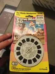 The Woody Woodpecker Show |View-Master 3-D Set of 3 Reels, - UNOPENED