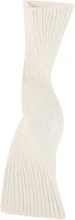 TOGEVAL Farmhouse Ceramic Vase for Home Decor Elegant Simple Design Artistic Flower Arranging Decoration Unique Nordic Inspired Vase for Living