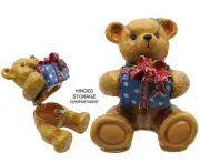 Teddy Bear Jeweled Trinket Box with Austrian Crystals, #2