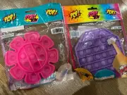 Push POP TOY! PACK OF 2 Fidget BRAND NEW Sealed Therapy Calming