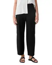 Eileen Fisher Lantern Cargo Pants