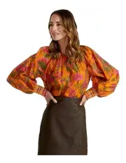 [Fate & Becker] Panama Top in Orange