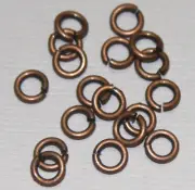 200 pcs of Antiqued Copper Plated Jumpring 5mm