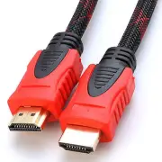 Braided 10FT HDMI Cable v1.4 Ultra HD 1080p 3D High Speed with Ethernet HEC ARC