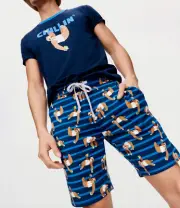NEW PETER ALEXANDER CHILLIN' SLOTH TOP + SHORTS SET MENS LARGE L RRP$139.90