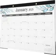 KAILIKETIY Wall Calendar English Memo Calendar with Sturdy Backing Month Planning Versatile Hanging Design for Home Office School Professional Look Neat Corners