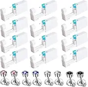 [Sinjiket] 12Packs Ear Piercing Kit Ear Piercing Tool Kits with Stud Earrings Portable Ear Gun Set Safety Ear Piercing Kit for Household Nose and Body Piercing Tool for Men Women
