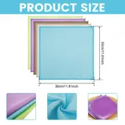 Fast Drying Cleaning Cloth Easy to Clean Lint Free Cloths for Your Home lewnO