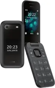 NEW Unlocked Nokia 2660 Flip - Dual Sim, 2.8" Big button Senior phone - Black