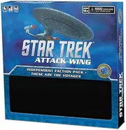 Star Trek Attack Wing: Federation Faction Pack - These Are the Voyages | Miniatures Game | Ships