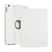 360 Rotating Leather Smart Case Cover For iPad 8th Gen 10.2" - White
