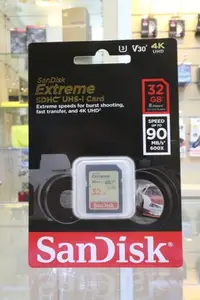 在飛比找Yahoo!奇摩拍賣優惠-【日產旗艦】SanDisk Extreme SD SDHC 