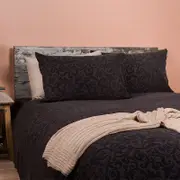 Bambury Rochelle 100% cotton chenille Coverlet Set Queen/King Kalamata