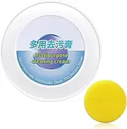 [Generic] White Shoe Cleaning Cream - Shoe Cleaning Cream Shoe Stain Remover 260g | Powerful and Effective Dirt Remover for Deep Cleaning of Canvas, Mesh Sports Shoes