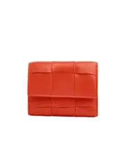 Trifold Zip Wallet One size Red