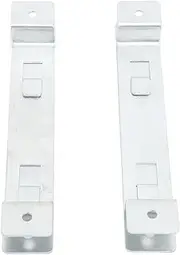 Galvanized Steel Bird House Hanger Bracket Set for Feeders & Nest Boxes - 2 Pack, Rust- Mounting Brackets for Easy Installation & Cleaning, Supports Up to 15 lbs