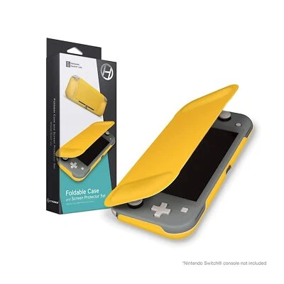 Hyperkin Foldable Case & Screen Protector Set for Nintendo Switch Lite - Yellow