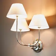 Trilogy 3 Light Wall Light Base Antique Silver - ELPIM30755AS