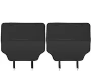 2PCS Car Protector Seat Cover, Car Kick Mats Back Seat Protector Waterproof Back Seat Organizer Vehicle Anti-Kick Mat Pad for Most Vehicles Protection Against Mud Scratches
