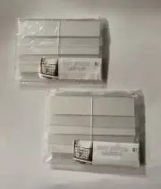 12 ct NEW dry erase Basket Labels Clip On for Pantry laundry Storage Baskets Bin