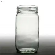 16 OZ SMOOTH SIDED JARS CANDLE MAKING OR CANNING CASE OF 12 JARS