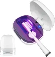 UV Toothbrush Covers Case San Itizer and Holder with Light,Toothbrush Covers wit
