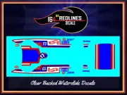 1/64 Redline 'Torino Tornado' Replica Decal SCR-0200
