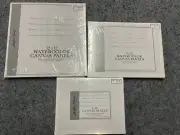 Master’s Touch Canvas Panels Lot 12x12, 9x12, 8x12. 5 Panels In Each Size 15 TTL