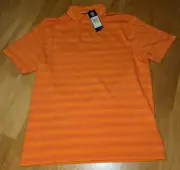 $50 Men's Under Armour HeatGear Loose Fit Polo Shirt Orange Medium 1323455 NWT