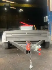 8x5 Tandem Low Side Box Trailer Free 1 Year Private Rego and Spare wheel
