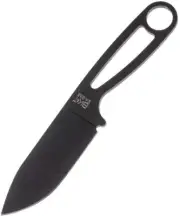 KA-BAR Becker BK14 EsKabar Neck Knife 80mm Fixed Blade Compact Bushcraft Sheath