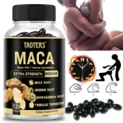 Maca Root Capsules | Libido | Energy Testosteron Booster Sexual Health Stamina