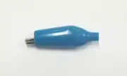 Sato Parts # C-4-S-BL, 27mm Alligator Clip with Blue Boot 3A @ 30V