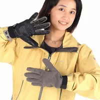 在飛比找PChome24h購物優惠-SNOWTRAVEL WINDBLOC防風保暖手套(小羊皮)
